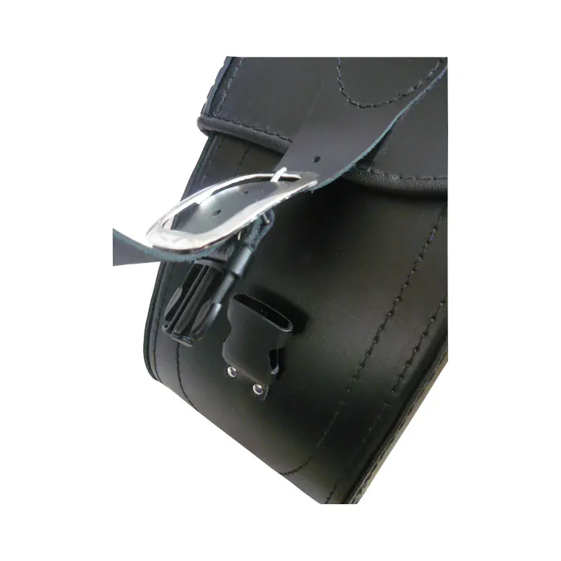 Kožené brašny na motorku chopper 2x23