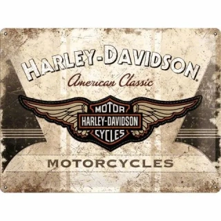 Plechová cedule Harley Davidson American Classic