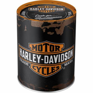 Pokladnička Harley Davidson plechovka