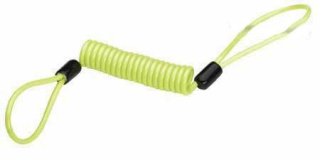 Spirálový kabel, pružina pro zámek na kotouč motocyklu