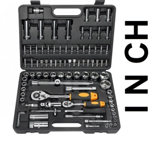 Palcové nářadí pro Harley-Davidson – kompletní sada 94 dílů v kufru (CrV ocel)