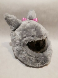 Veselý potah na motohelmu Králík