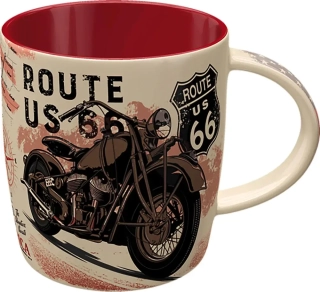 Dárkový hrnek pro motorkáře Route US 66 
