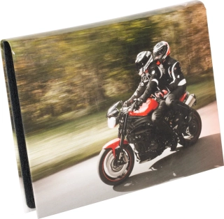 Dárková krabička moto na peníze