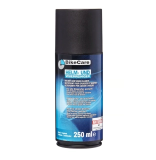 BikeCare čistič přileb a hledí 250 ml – čistý výhled pro bezpečnější jízdu