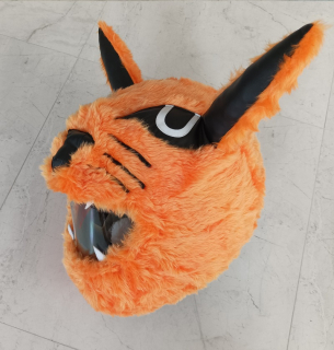 Veselý potah na motohelmu Fox