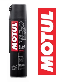 MOTUL sprej na řetěz, 400 ml - bílý