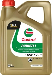 Motorový olej Castrol Power 1 (GPS) 4T 10W-40  4l 