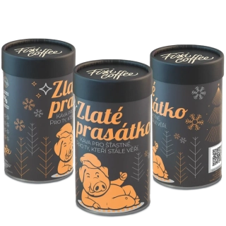 Káva Zlaté prasátko Vánoce 2025