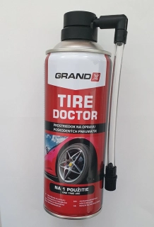 Sprej na opravu pneu vhodný pro motorky 450 ml