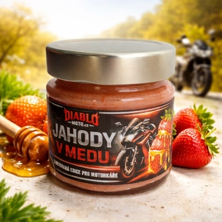 Jahody v medu