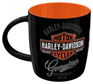 Luxusní hrnek Harley-Davidson 330 ml – originální retro design pro fanoušky ikonické značky