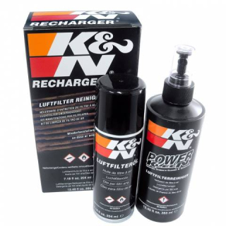 K&N  impregnační a čistící sada vzduchových filtrů