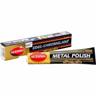 Leštěnka na chromované díly Metal Polish na motorku i auto