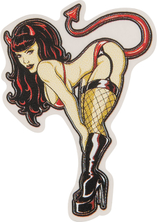 Samolepka Sinner Pin Girl