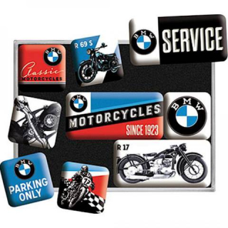 Magnety - 9 ks - "BMW-Service" 