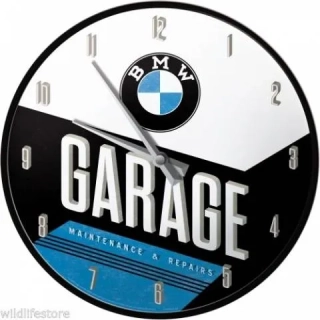 Nástěnné hodiny BMW Garage 