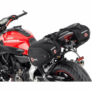 QBag Veneto boční brašny na motorku 2×10 l | Textilní