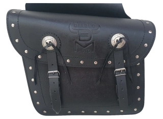 DIABLO MOTO I kožené brašny na motorku Chopper - 2x14 l